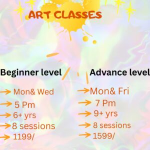Art Classes - Advance Level